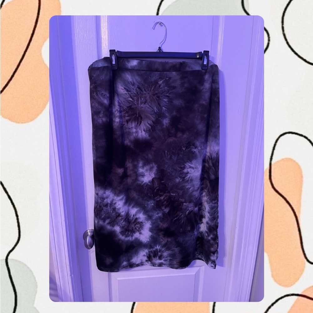 Tye-dye skirt